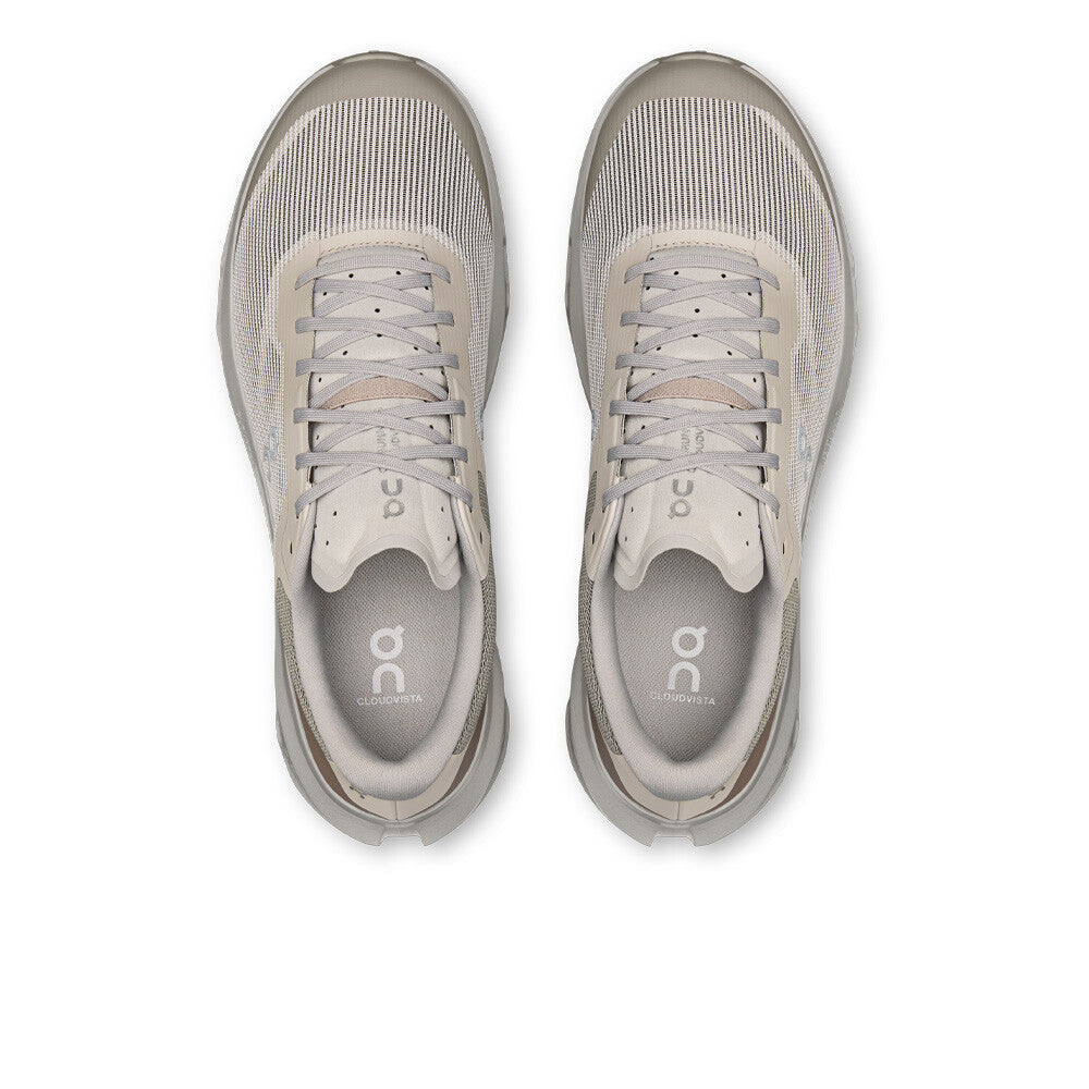 On Cloudvista 3 Men's Trail Running Shoes - Fog/Pearl
