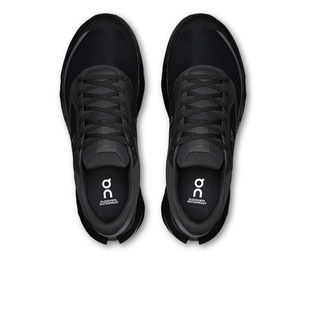 On Cloudvista 3 Waterproof Men's Trail Running Shoes - Black