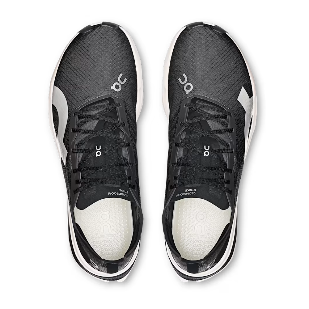 On Cloudboom Strike Men's Running Shoes - Black/White
