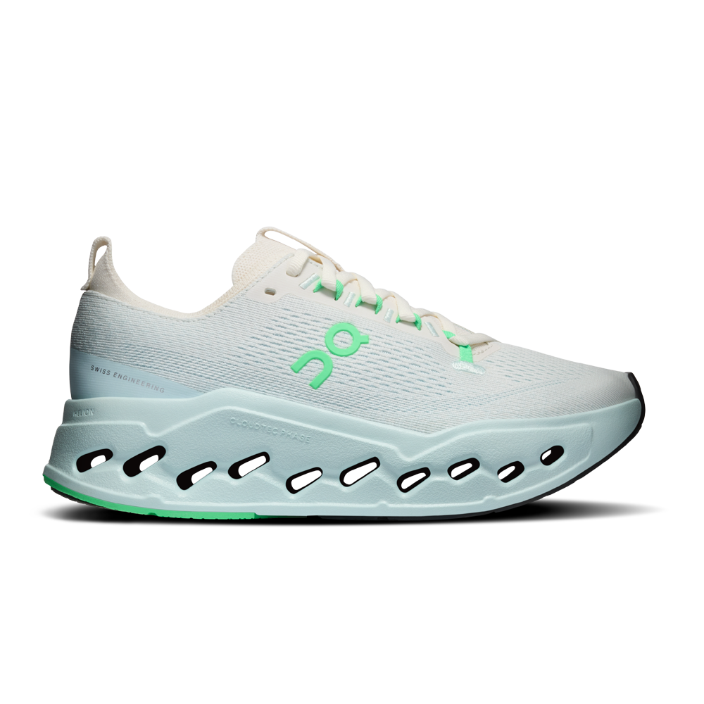 On Cloudsurfer Max Women's Running Shoes - Ivory/Flurry