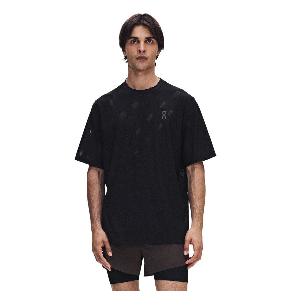 On Zero-T Breathe Men's Running T-Shirt - Black