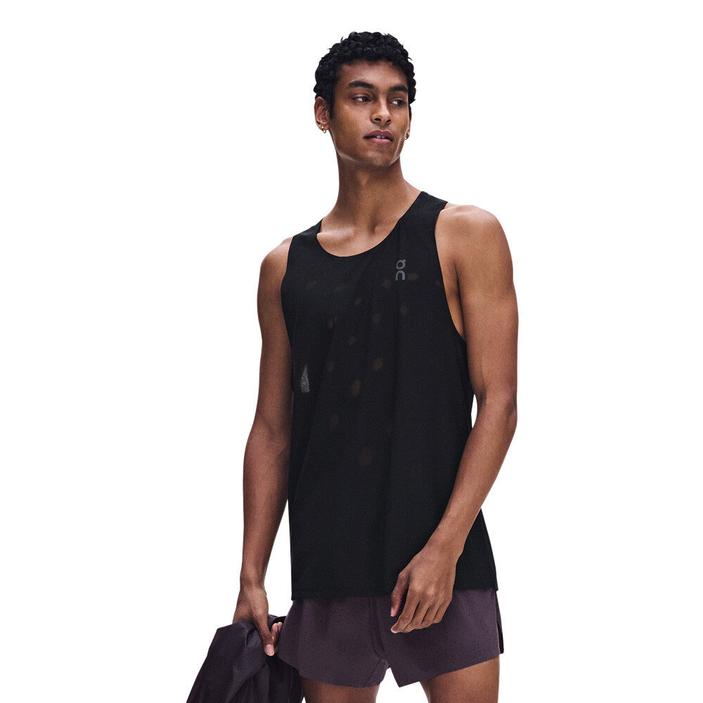 On Zero Breathe Men's Running Vest - Black