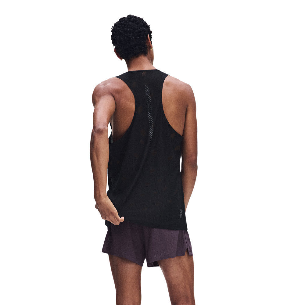 On Zero Breathe Men's Running Vest - Black