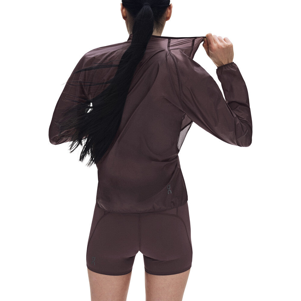 On Zero Women's Running Jacket - Purple