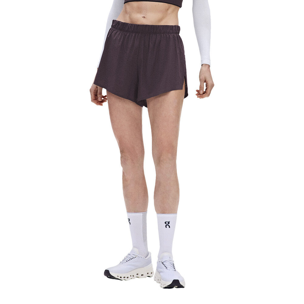 On Zero Women's Running Shorts - Purple