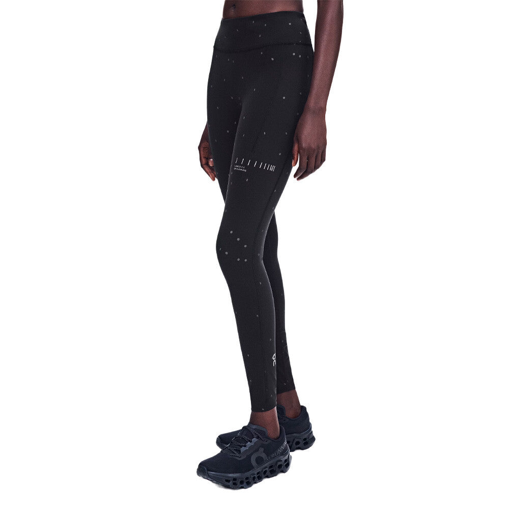 On Performance Lumos Women's Running Tights - Black/Eclipse