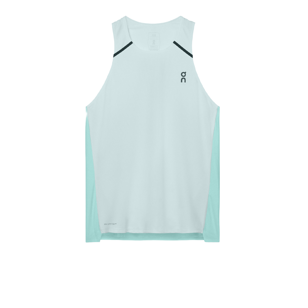 On Performance Women's Tank Top - Flurry/Aquamarine