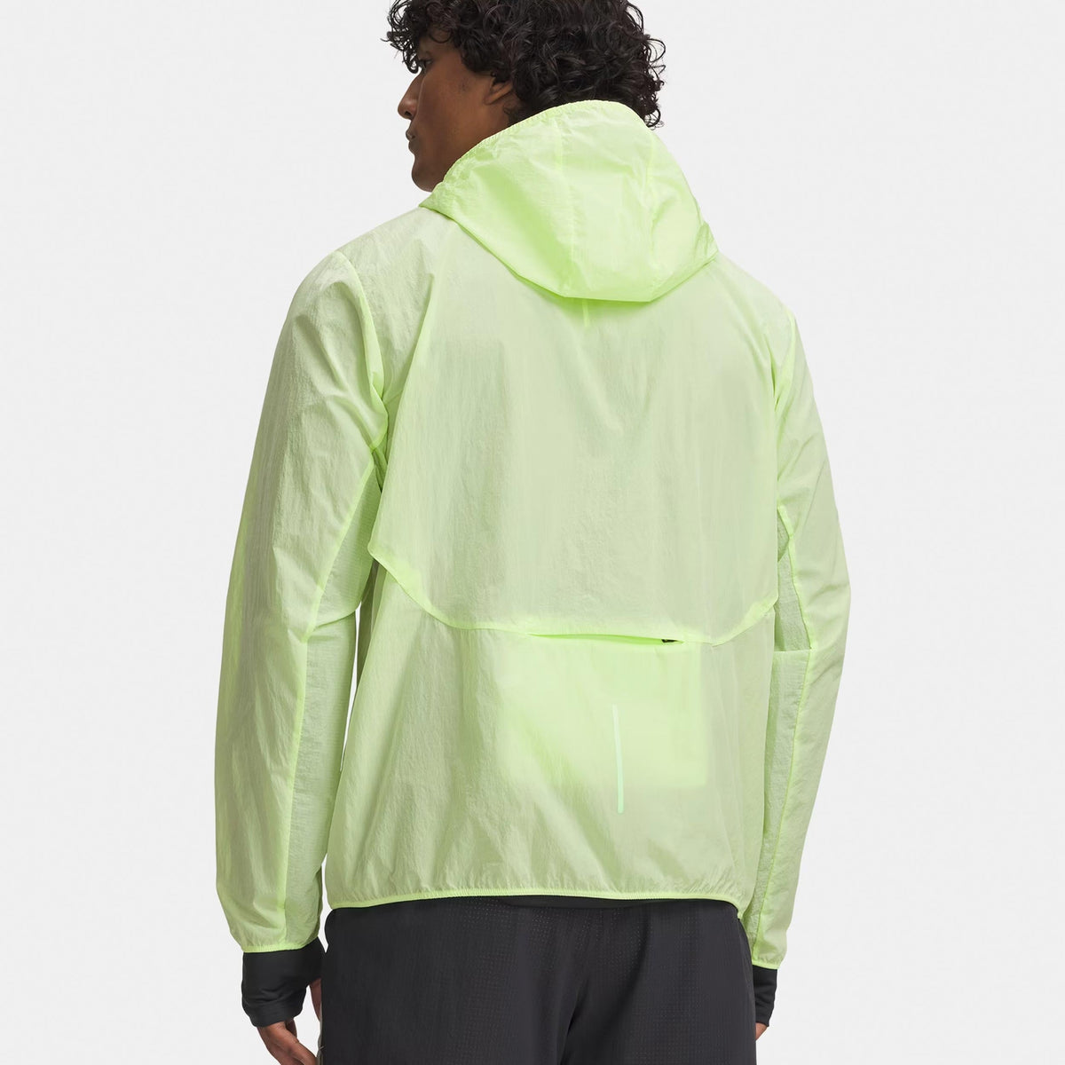 Under Armour Explor Trail Run WindShell Men's Jacket - Light Green/Neon Green