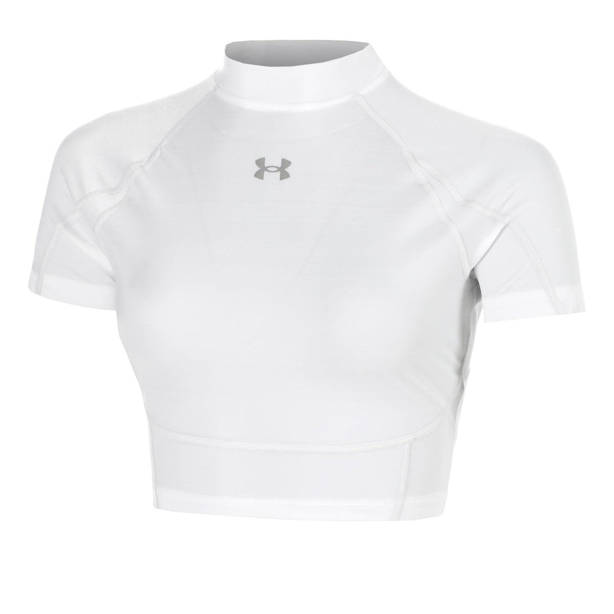 Under Armour HeatGear Elite Crop Women's Crop Top - White