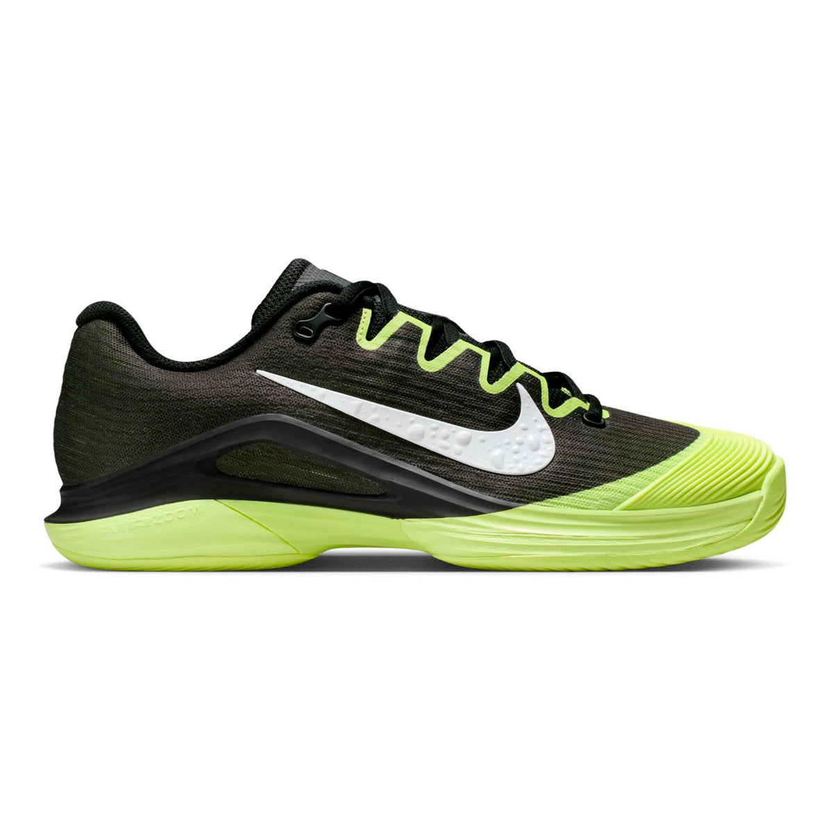 Nike Vapor 12 Premium Women's Tennis Shoes - Black/Lime