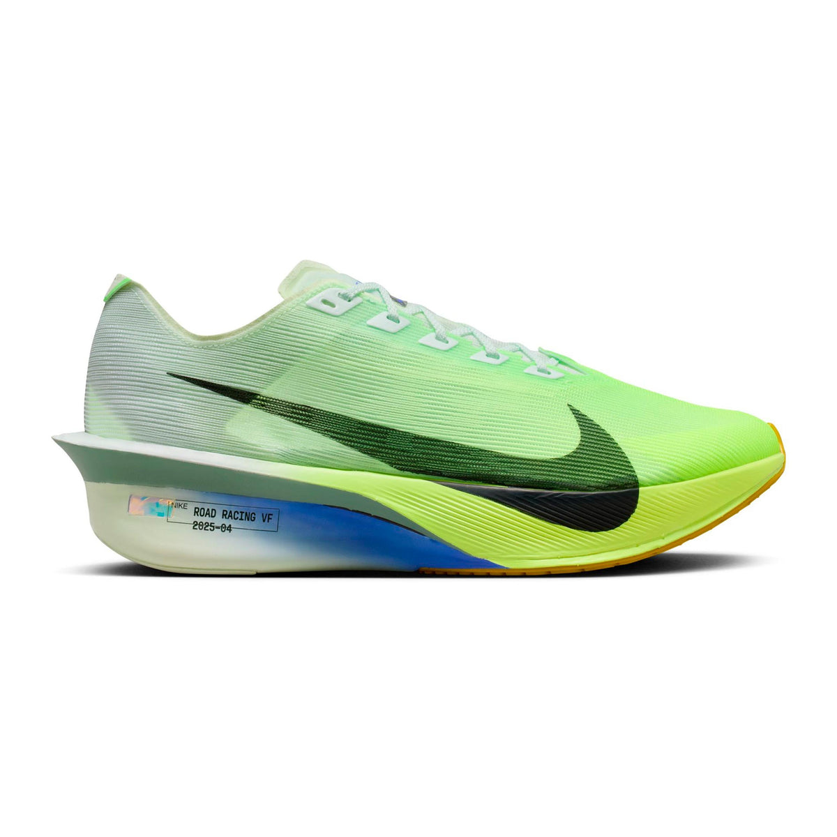 Nike Vaporfly 4 Competition running shoe Neon green/blue