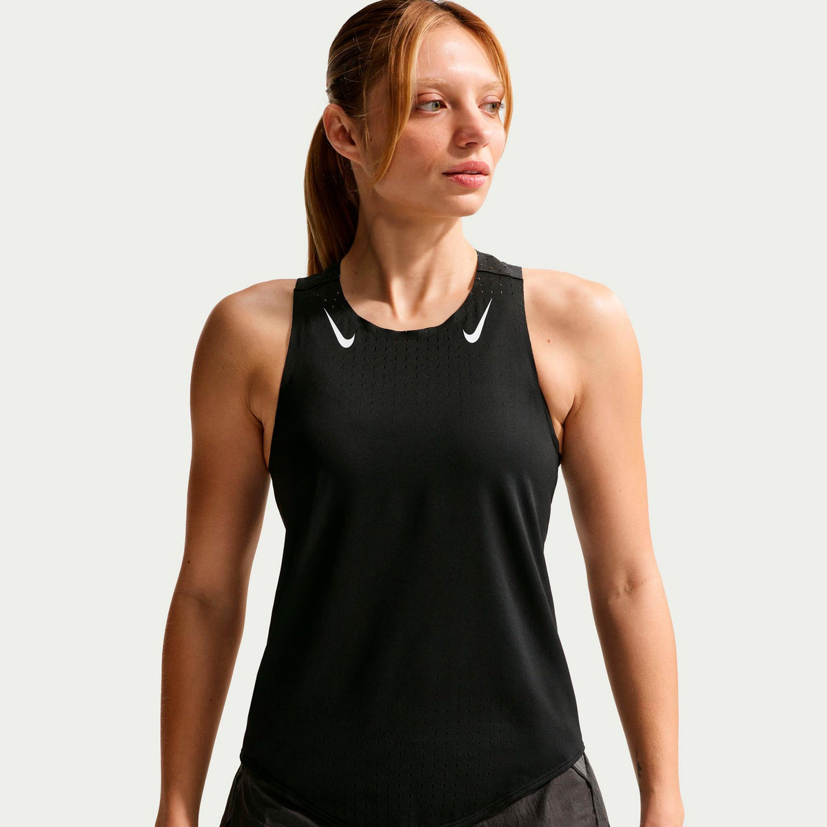 Nike AeroSwift Women's Running T-Shirt - Black