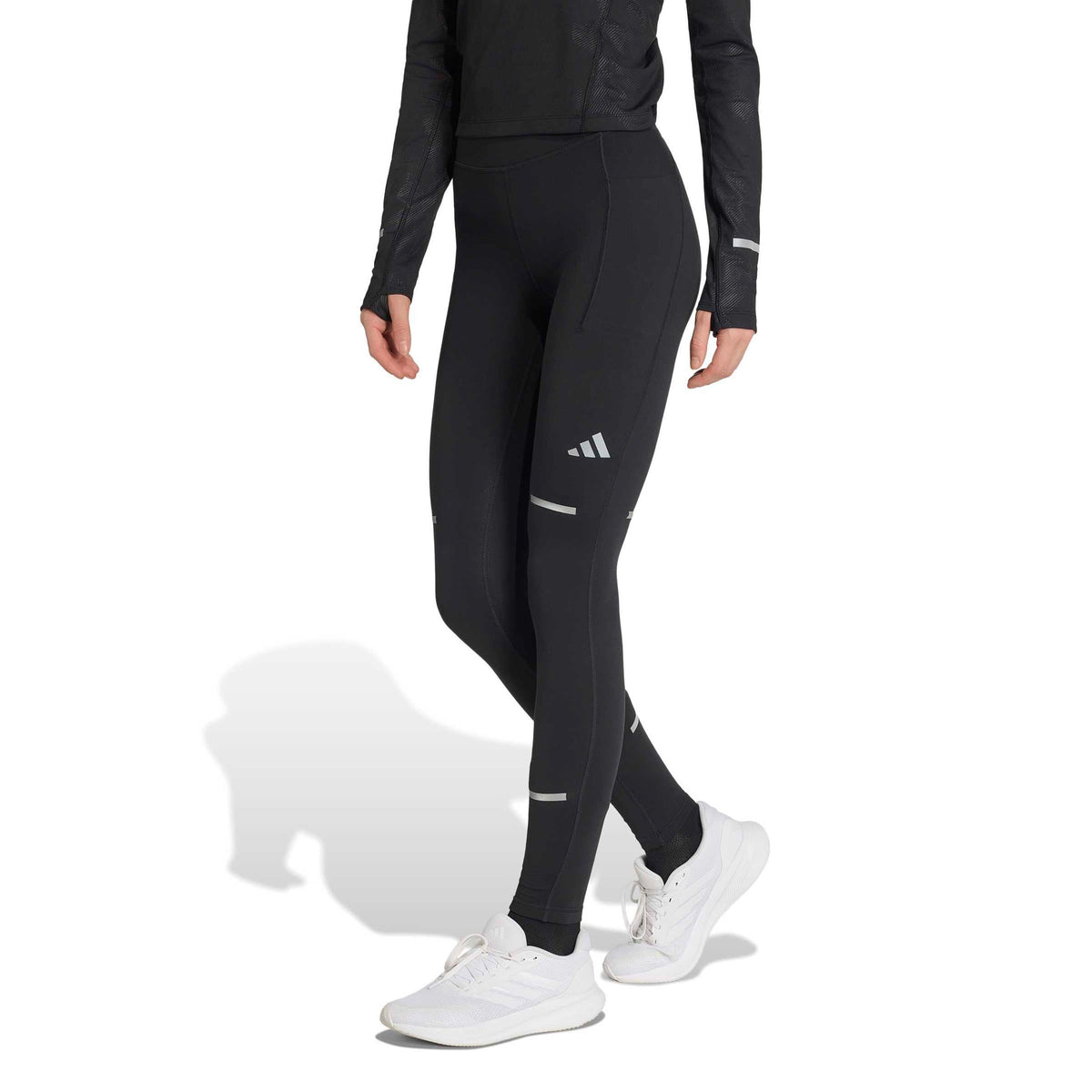 adidas adi365 Climawarm+ Women's Running Tights - Black