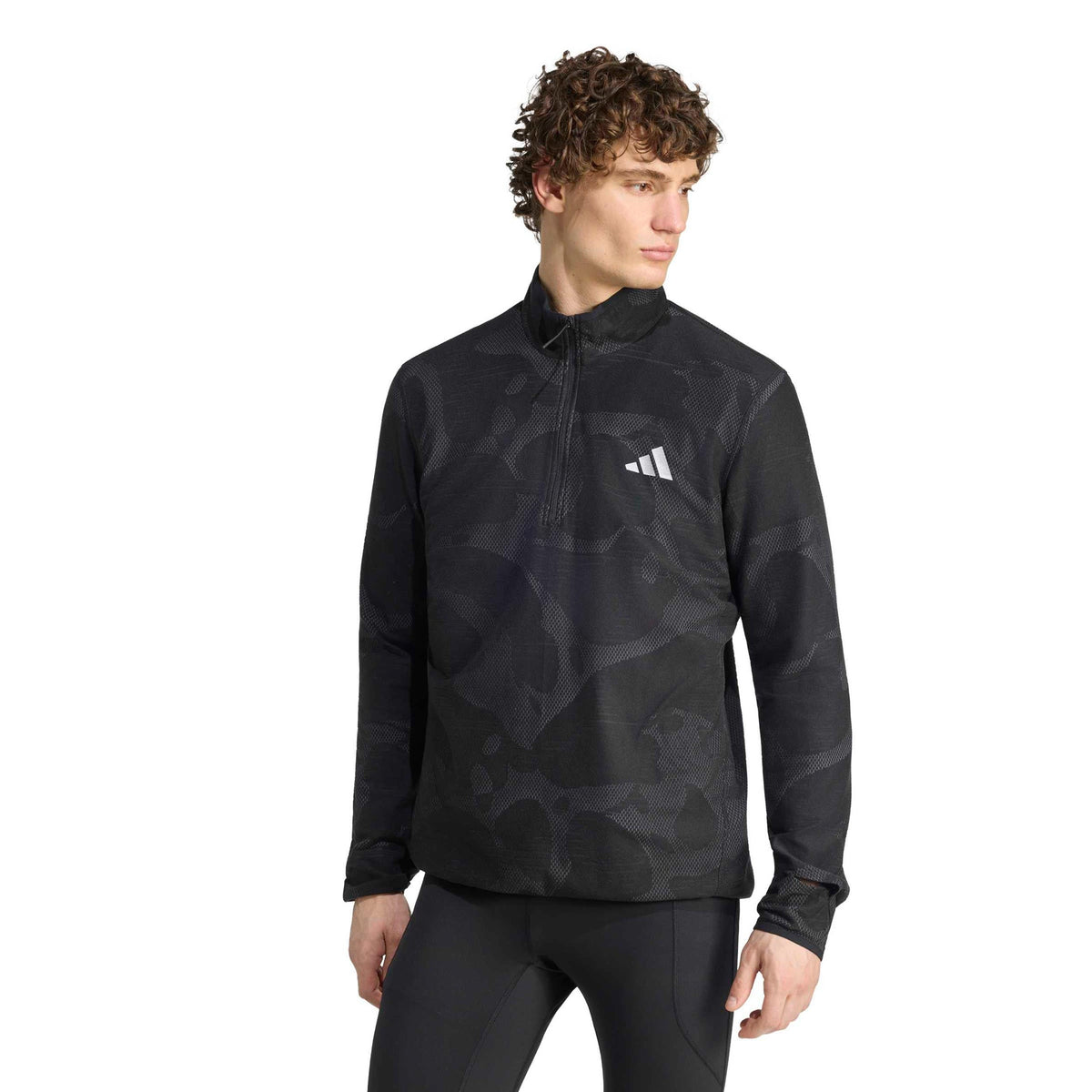 adidas adi365 Climawarm+ Men's T-Shirt - Black