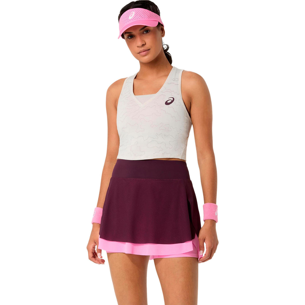 ASICS Match Jacquard Women's Tank Top - Beige