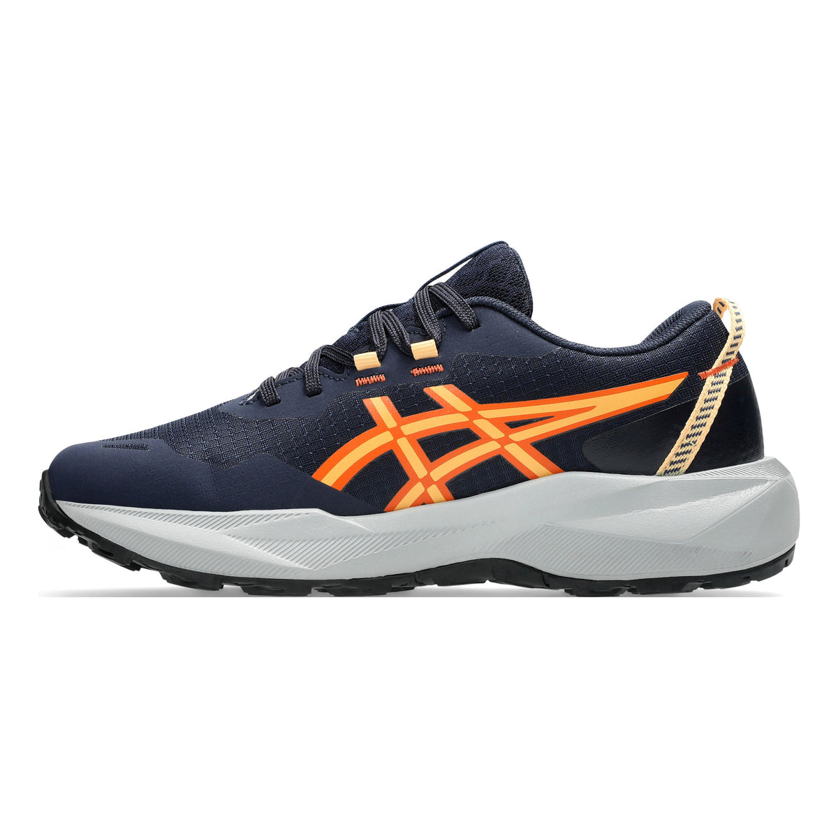 ASICS Junior PRE VENTURE 11 Running Shoes - Dark Blue/Orange