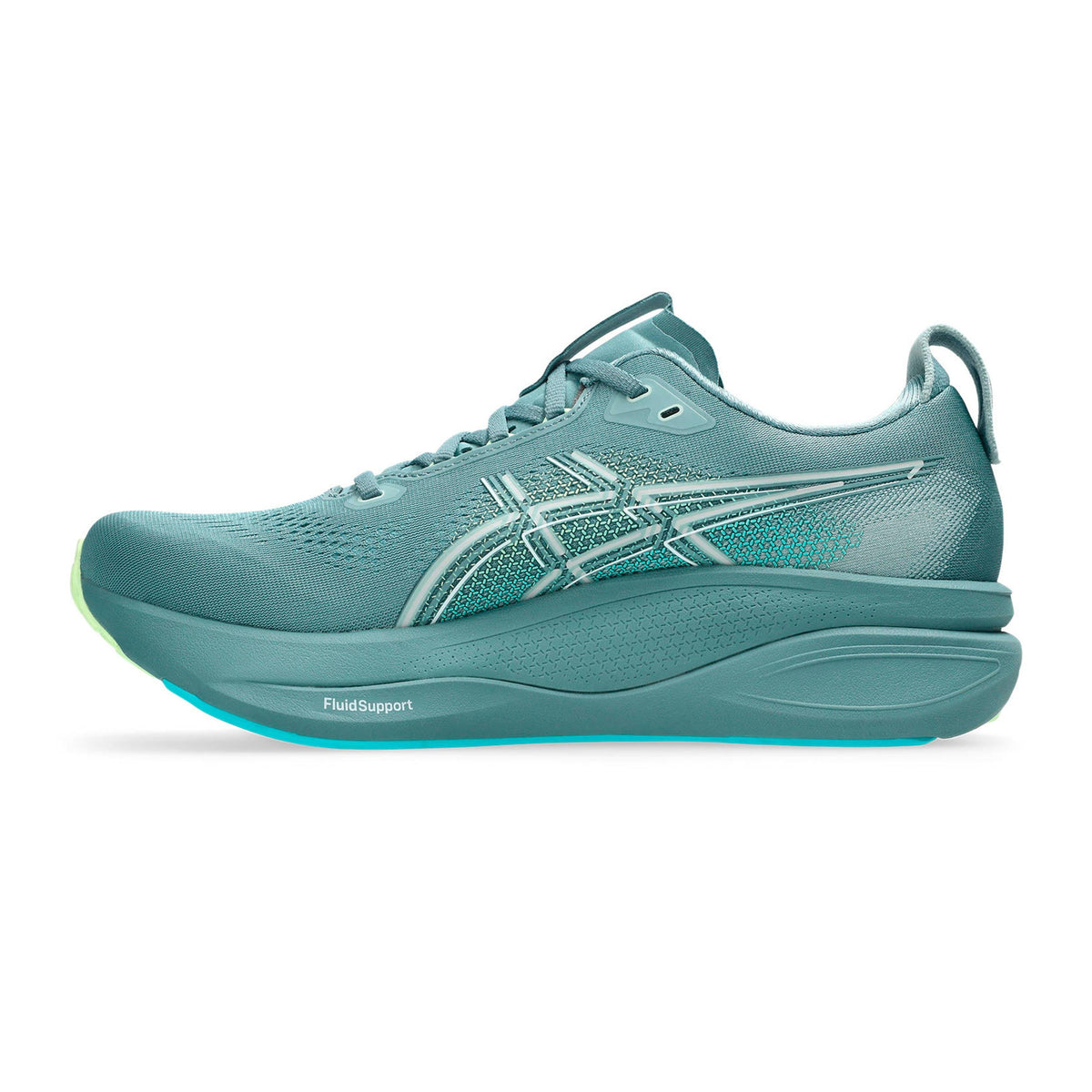 ASICS Gel-Kayano 33 Men's Running Shoes – Turquoise/Yellow