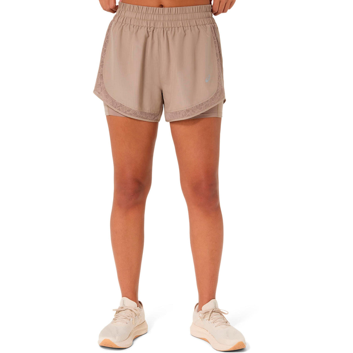 ASICS Nagino Women's Running Shorts - Beige