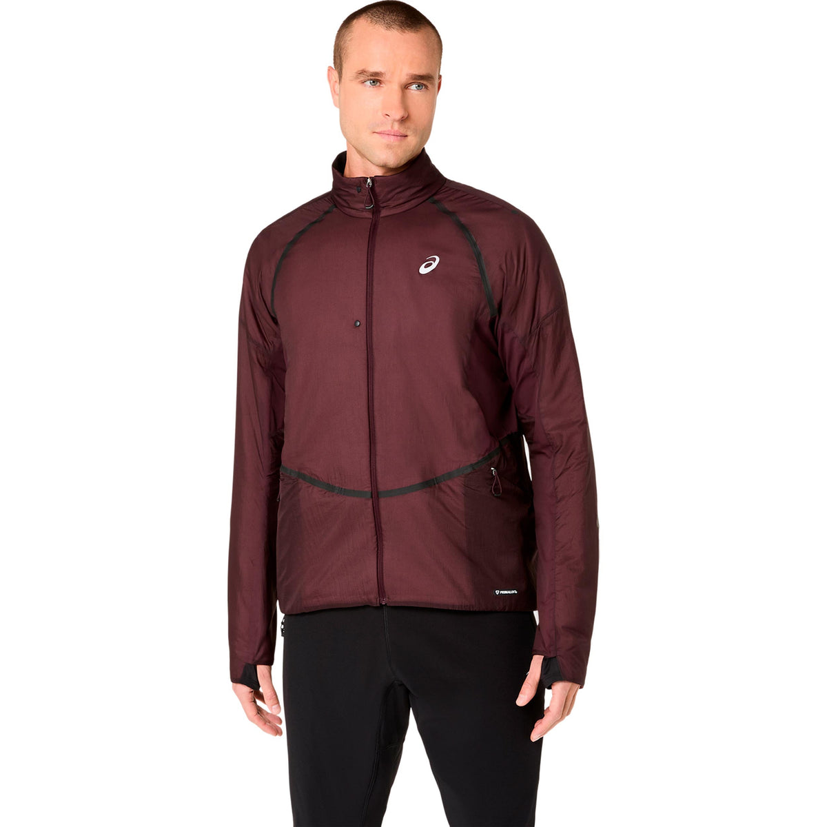 ASICS Road Winter Men's Jacket - Wine Red