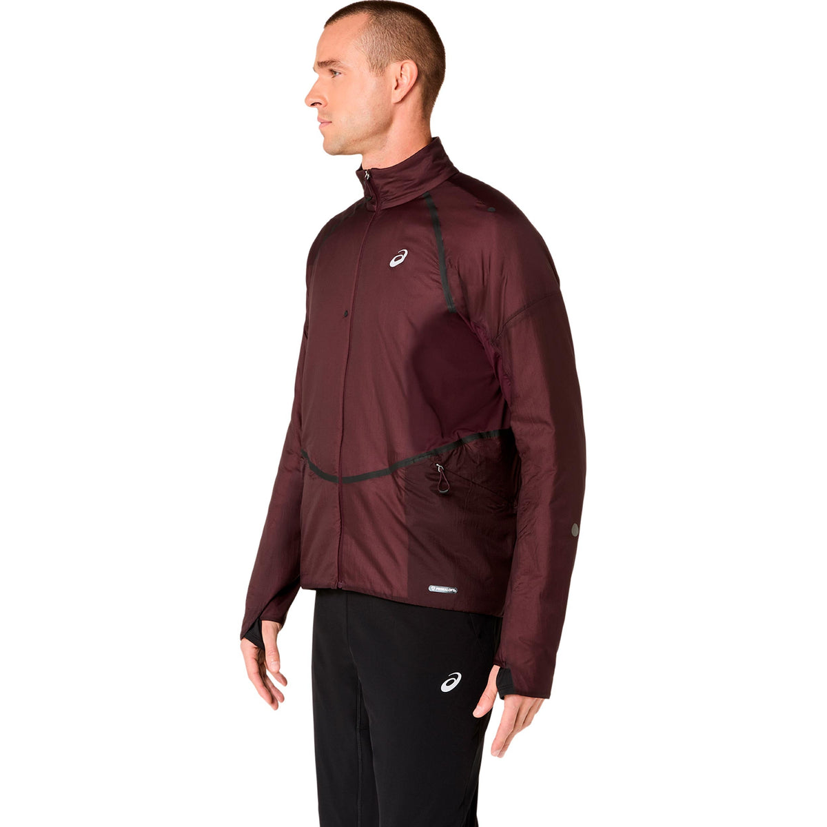ASICS Road Winter Men's Jacket - Wine Red