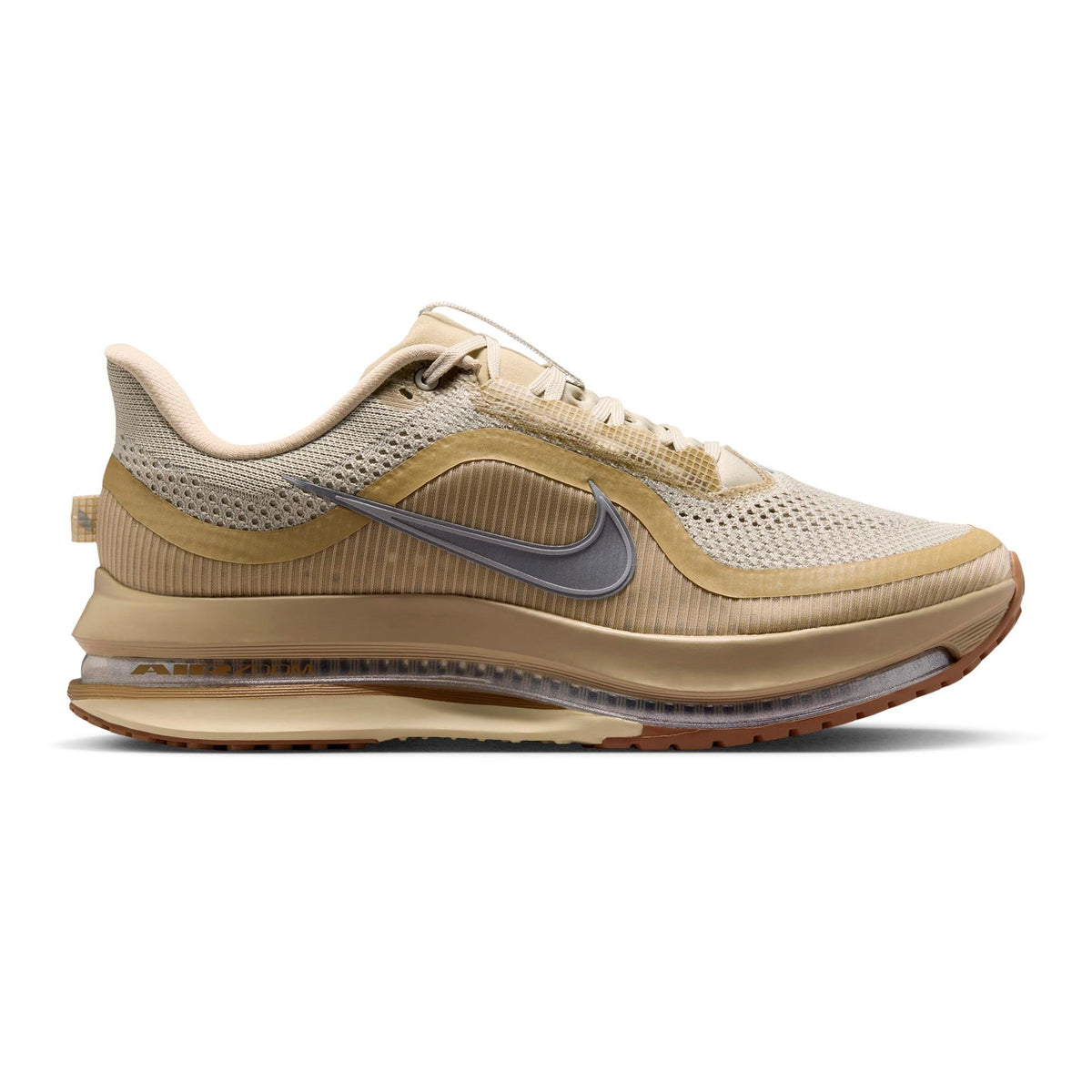 Nike Pegasus Premium Neutral running shoe Khaki/caramel