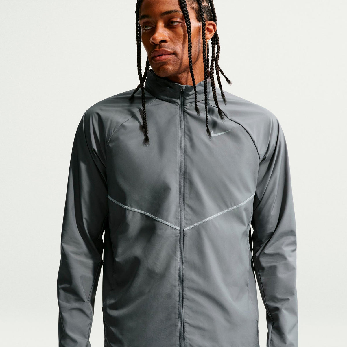 Nike Miler Running jacket Grey/grey