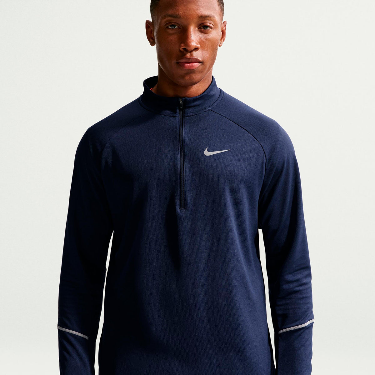 Nike Miler Running shirt Dark blue/silver