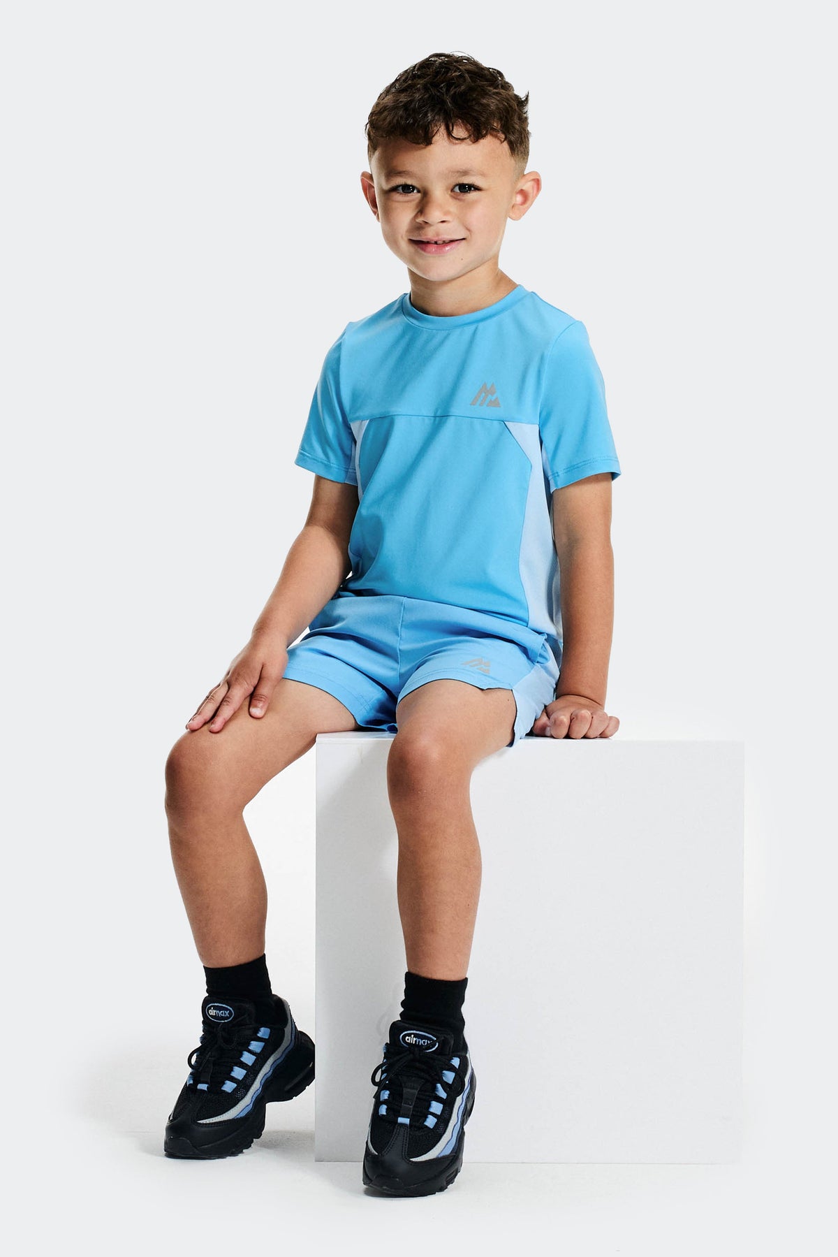 Montirex Infant Boys' Peak 2.0 T-Shirt/Short Set - Bonnie Blue Dutch Canal