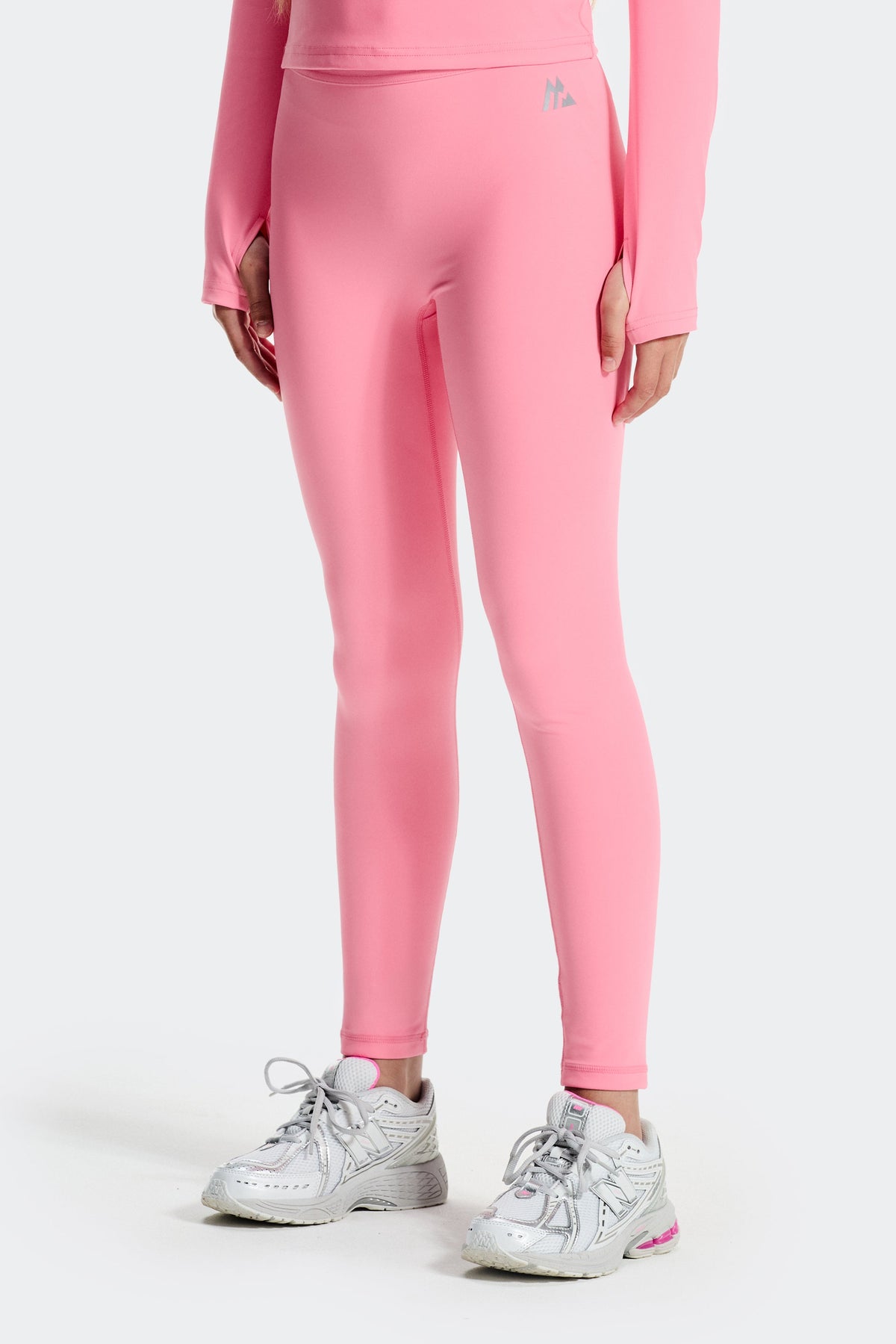 Montirex Girls' Icon Full Length Legging - Sweet Pink