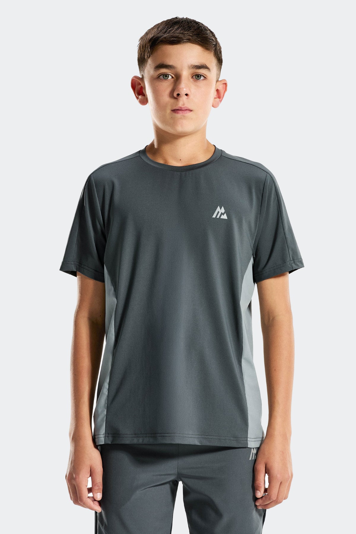 Montirex Junior Altrus T-Shirt - Onyx Steel Slate Grey