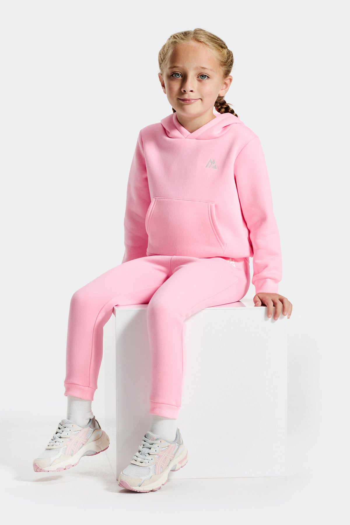 Montirex Infant Girls' Joy Hood/Jogger Set - Candy Floss