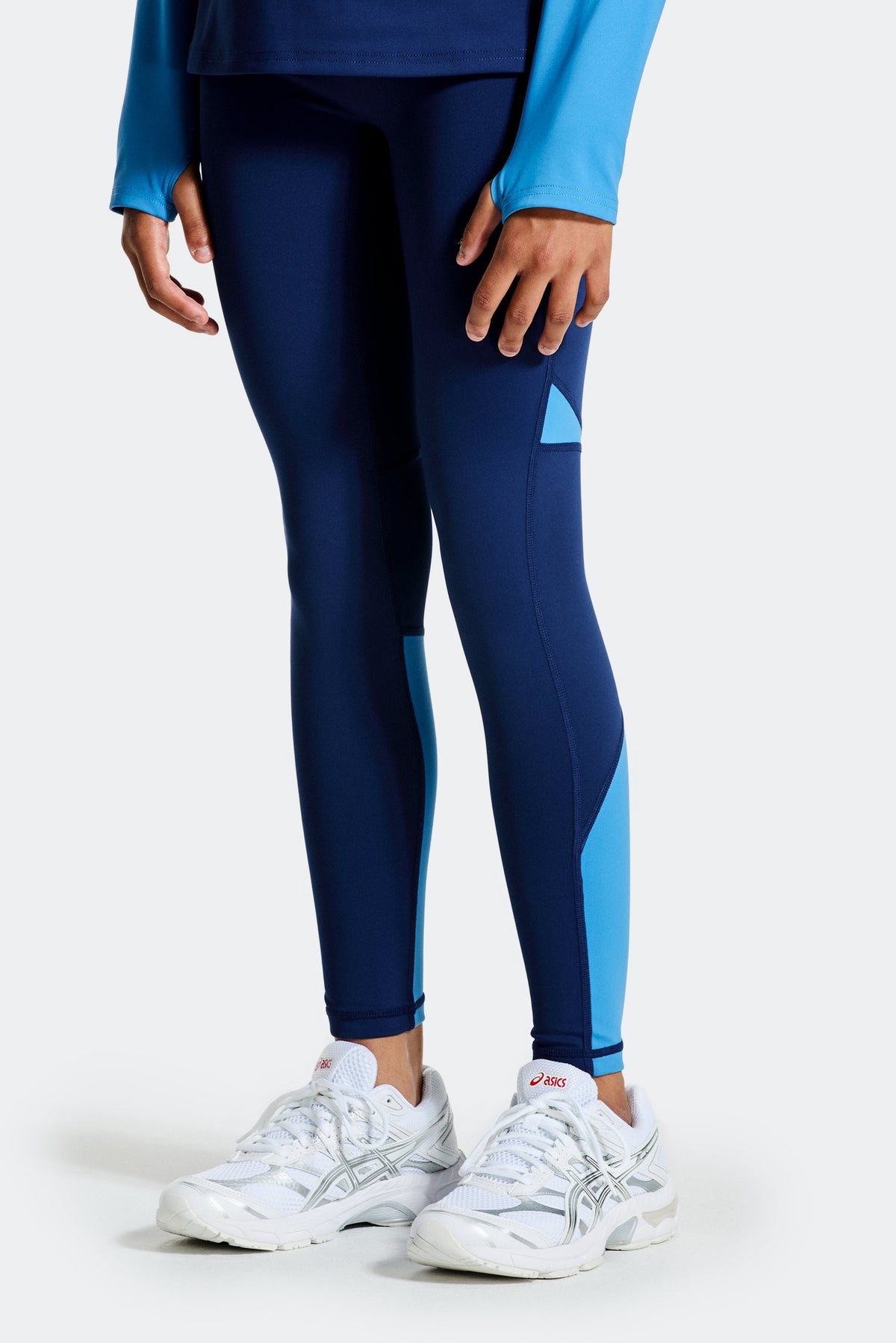 Montirex Girls' Dash Legging - Agency Denim Blue