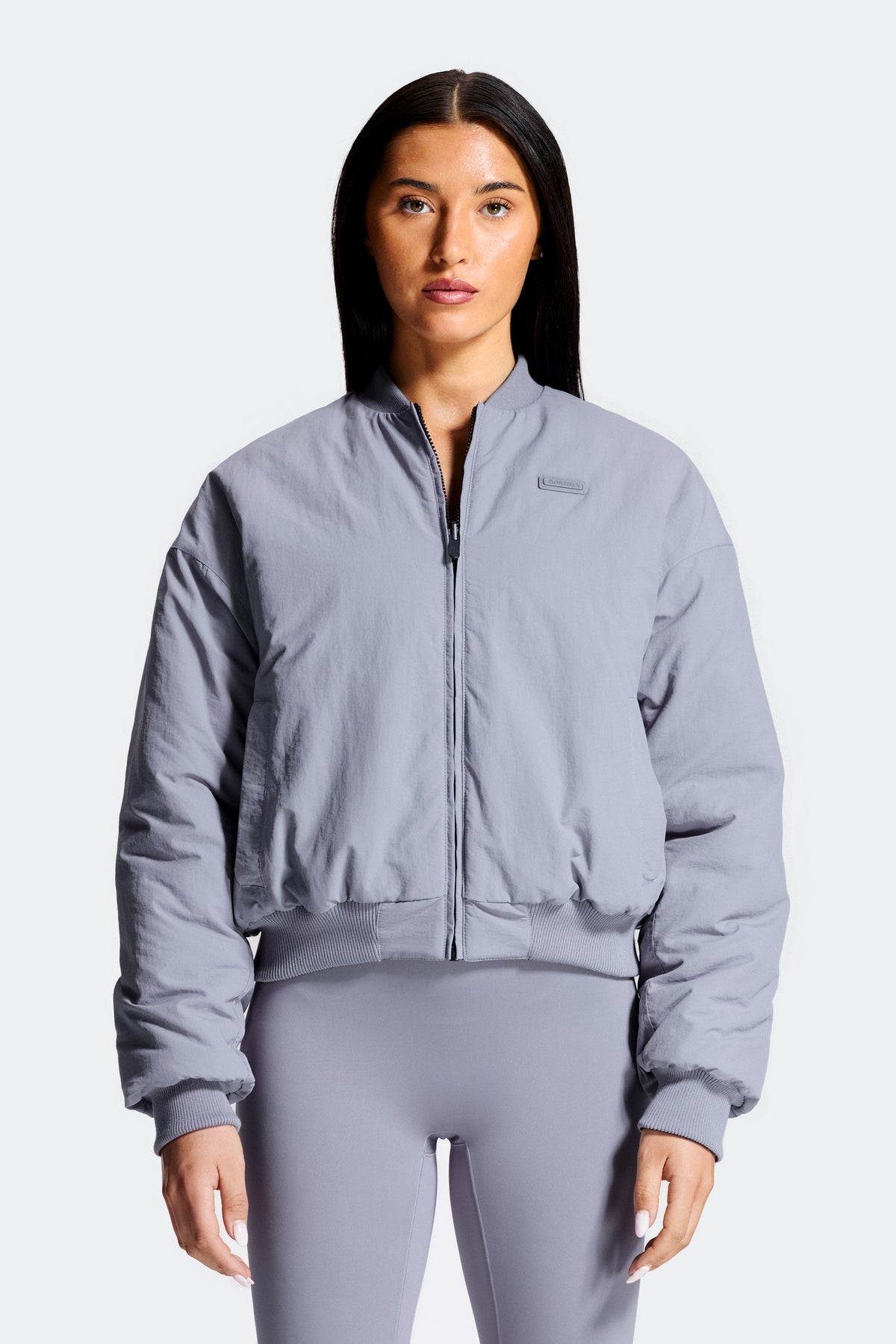 Montirex Women's Gemini Reversible Bomber Jacket - Black/Grey