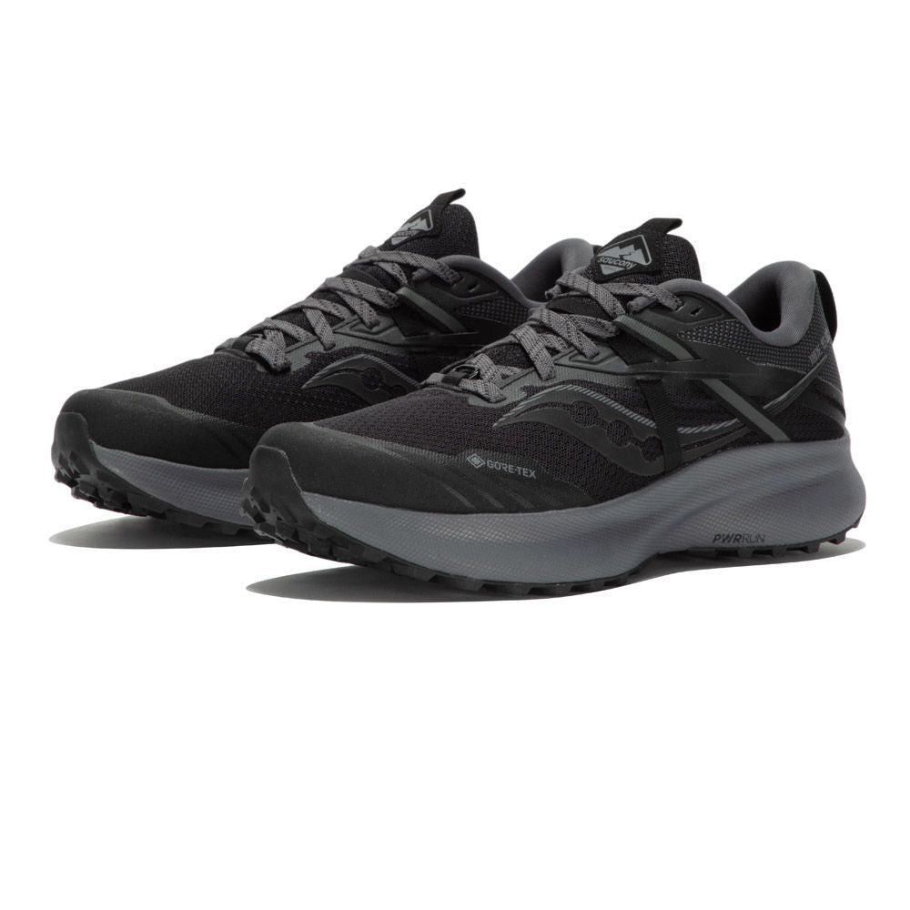 Saucony Ride 15 TR Women's Trail Running Shoes - Black/Charcoal