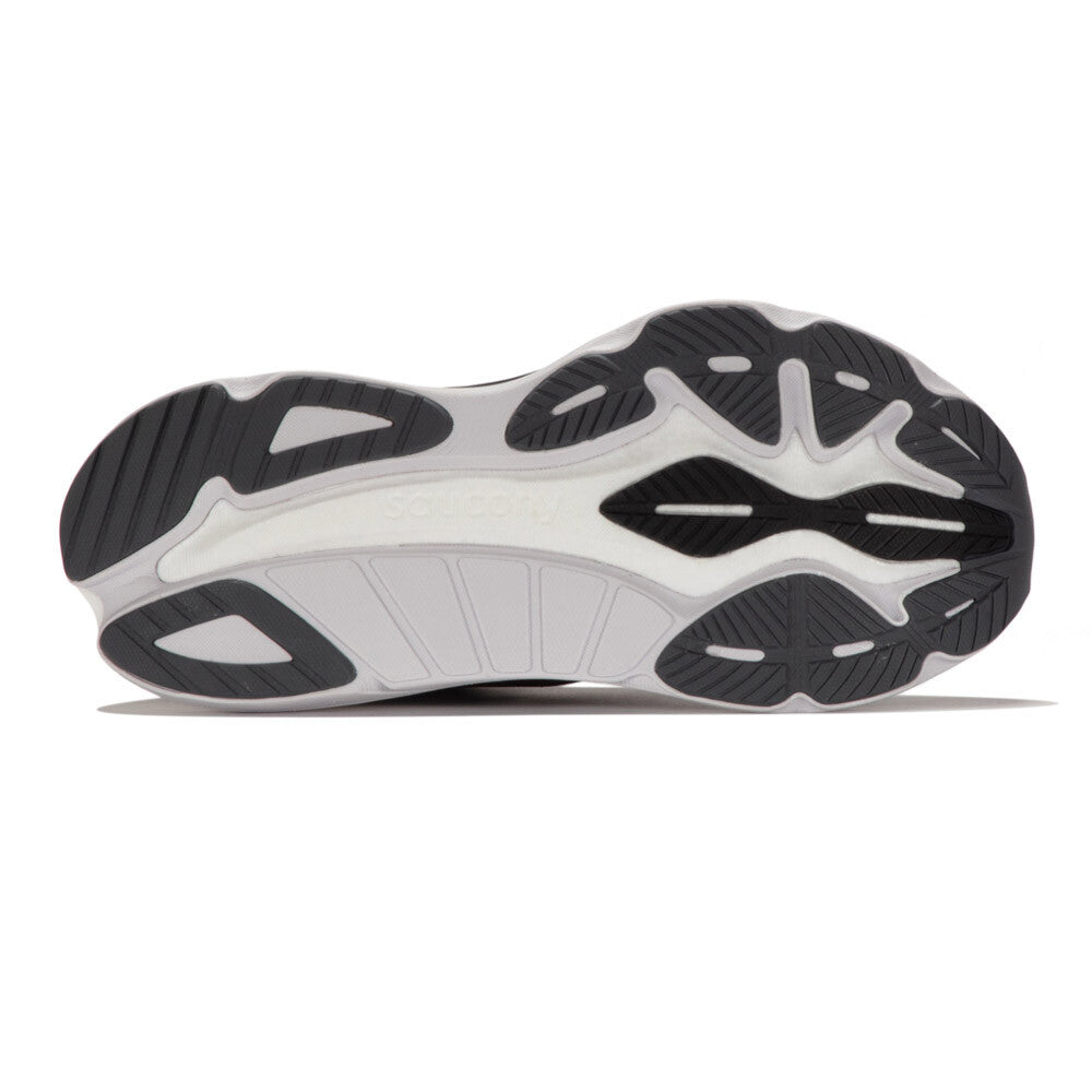 Saucony Hurricane 24 Men's Running Shoes (2E Width) - Black/Carbon