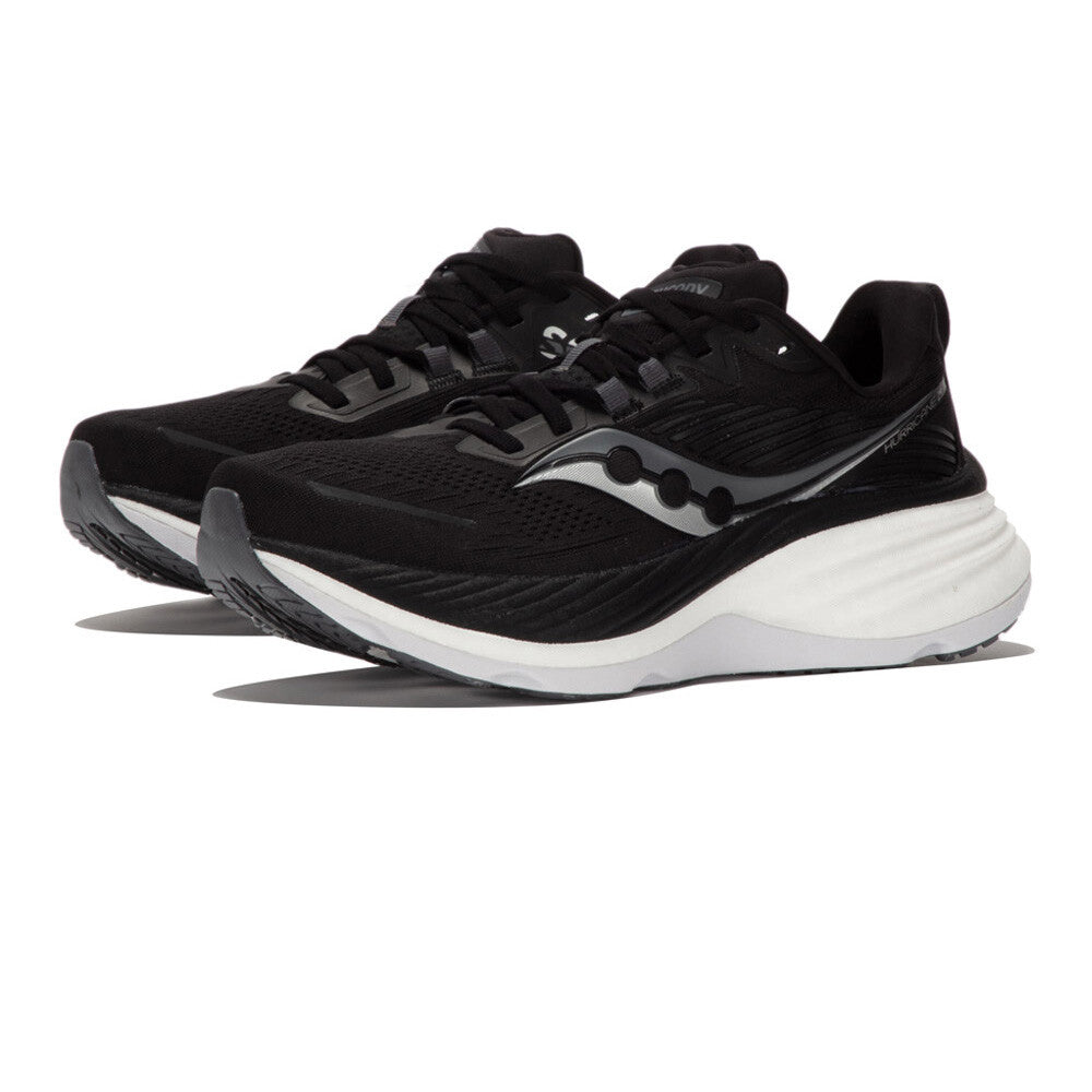 Saucony Hurricane 24 Women's Running Shoes - Black/Carbon