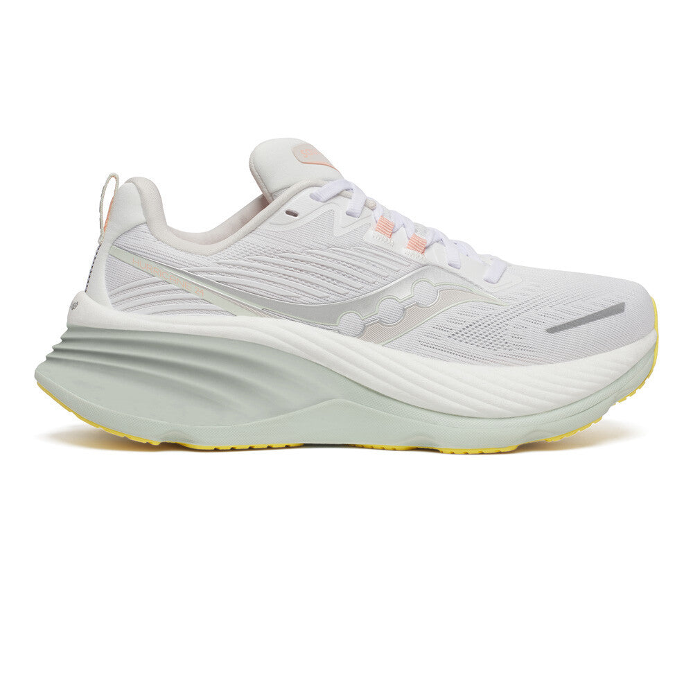 Saucony Hurricane 24 Women's Running Shoes - White/Foam