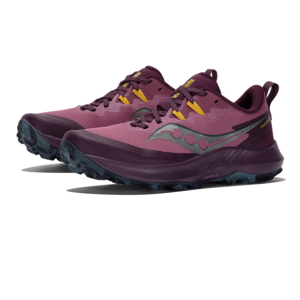 Saucony Peregrine 14 Women's Trail Running Shoes - Plum/Eggplant