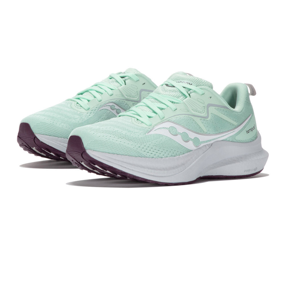 Saucony Tempus 2 Women's Running Shoes - Jade/Eggplant