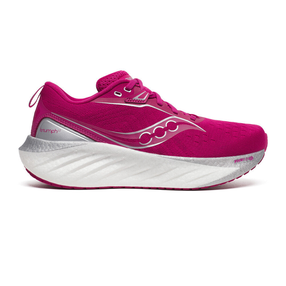 Saucony Triumph 22 Women's Running Shoes - Magenta