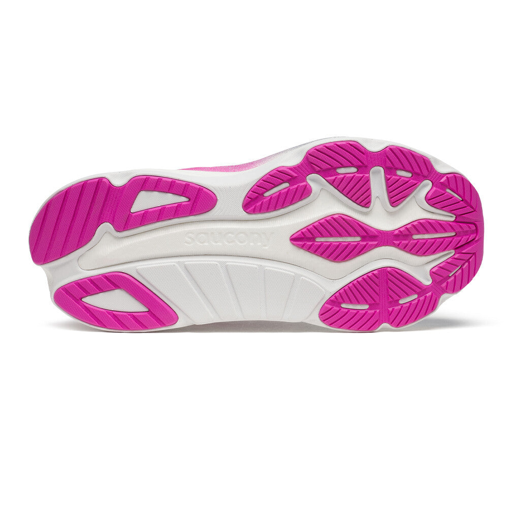 Saucony Hurricane 24 Women's Running Shoes - Navy/Fuchsia