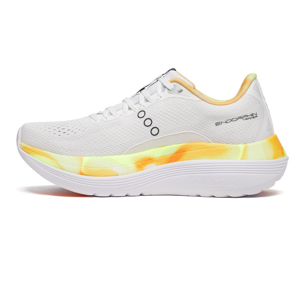 Saucony Endorphin Trainer Men's Running Shoes - White/Black