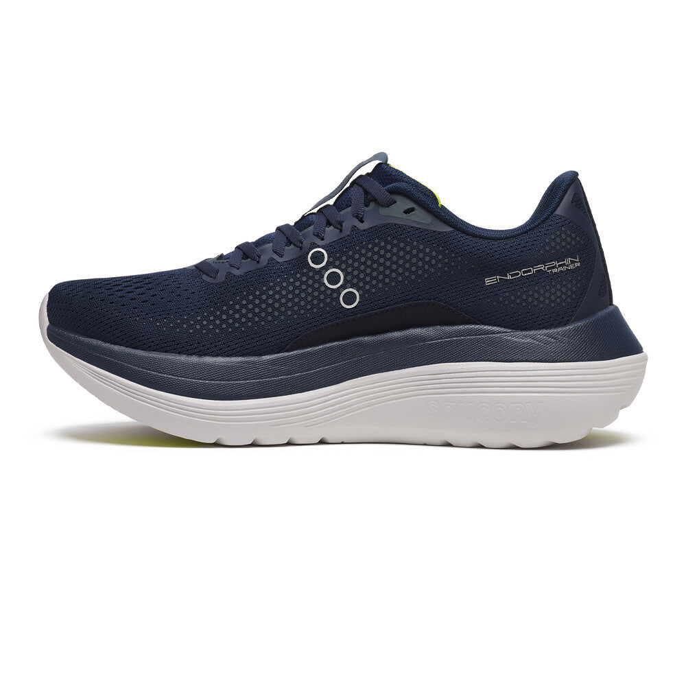 Saucony Endorphin Trainer Men's Running Shoes - Navy/Primrose