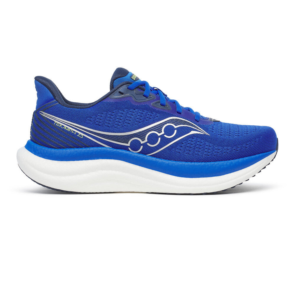 Saucony Triumph 23 Men's Running Shoes - Lapis/Silver