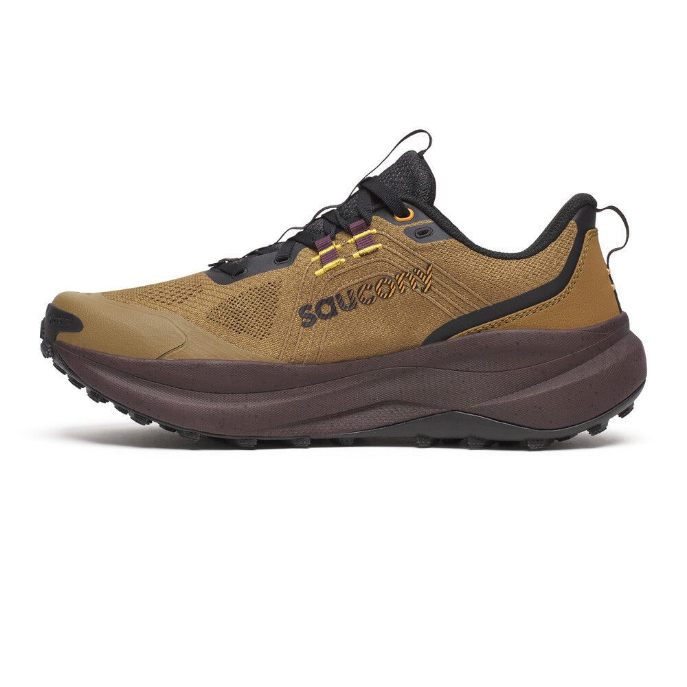 Saucony Xodus Ultra 4 Men's Trail Running Shoes - Kodiak/Wine