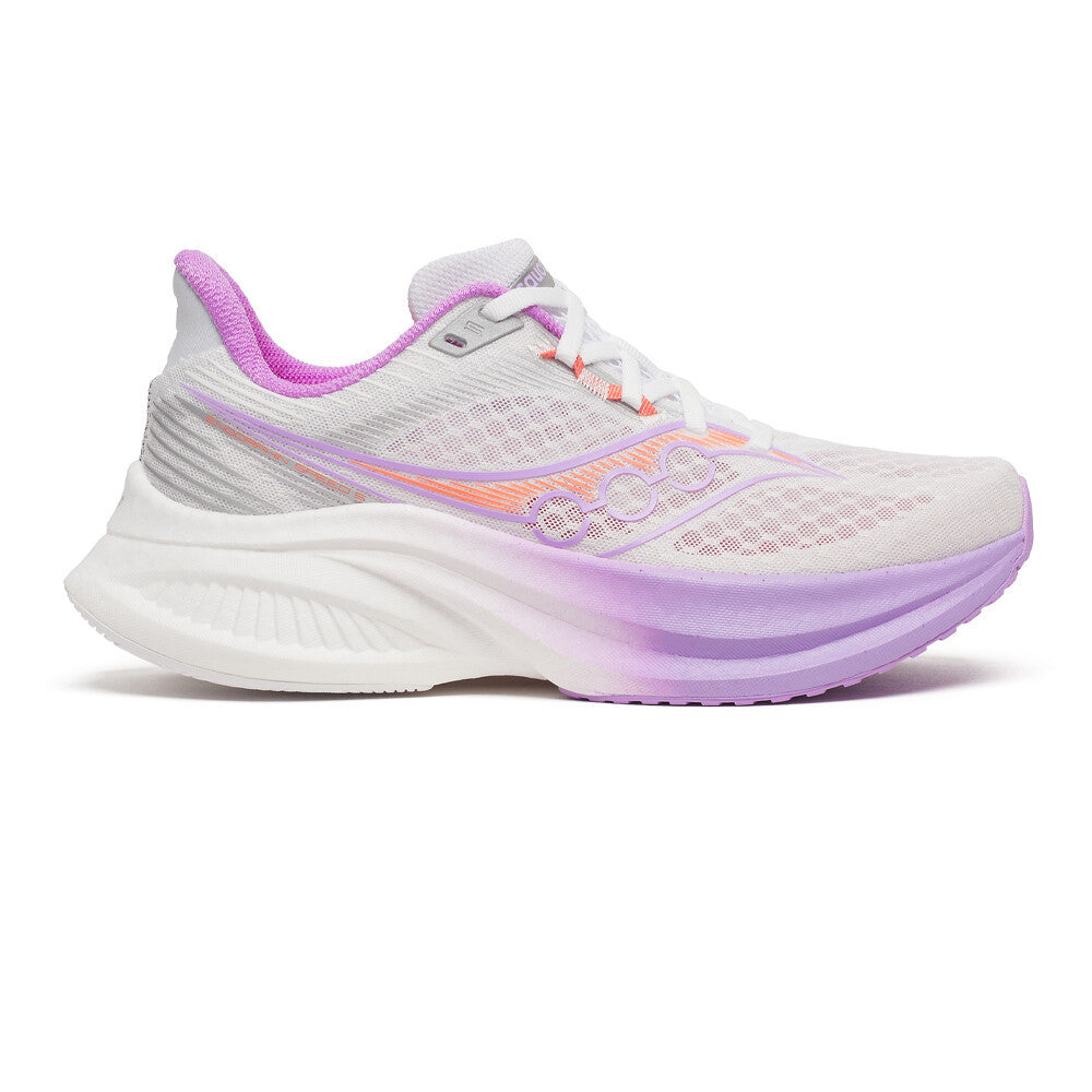 Saucony Endorphin Speed 5 Women's Running Shoes - White/Crocus
