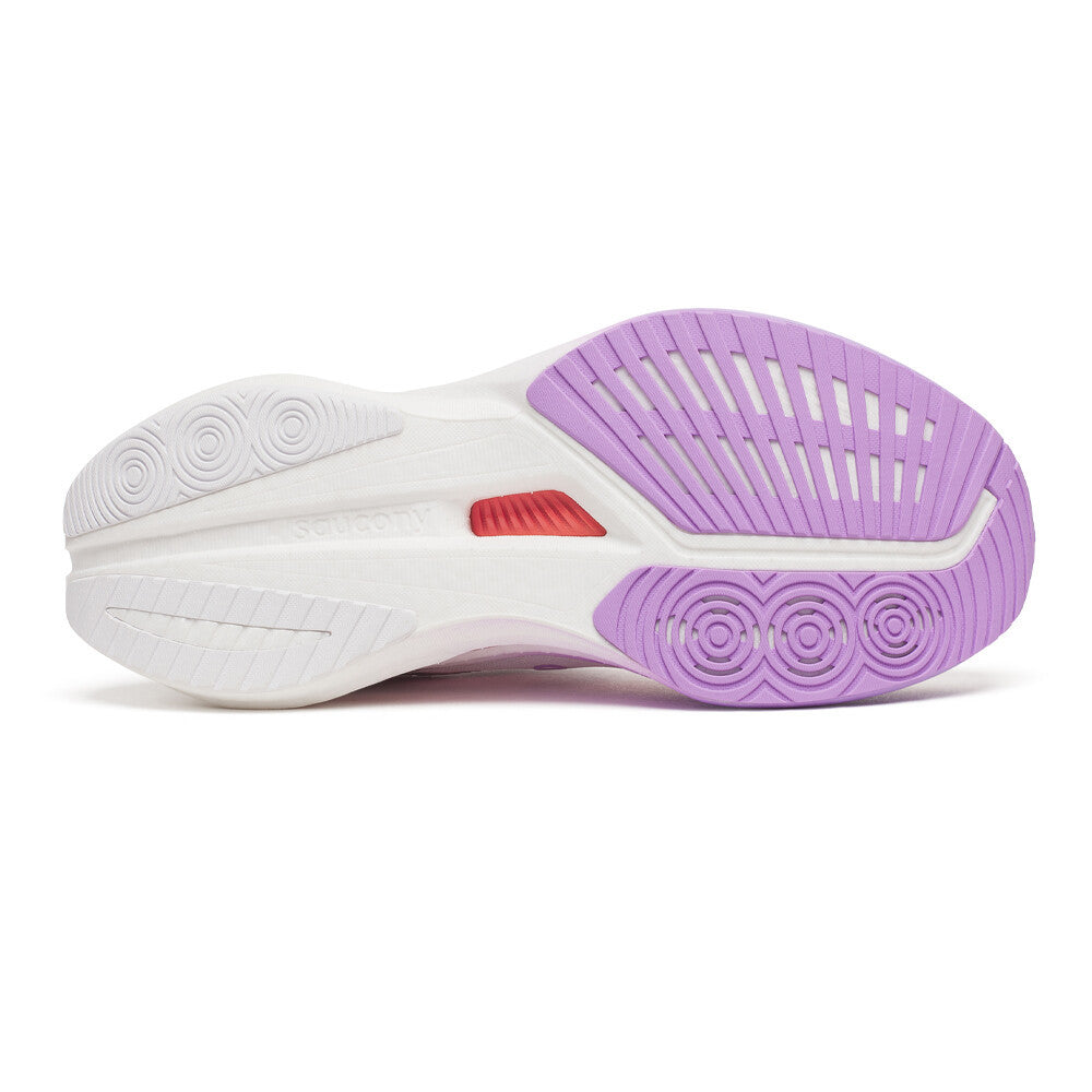 Saucony Endorphin Speed 5 Women's Running Shoes - White/Crocus