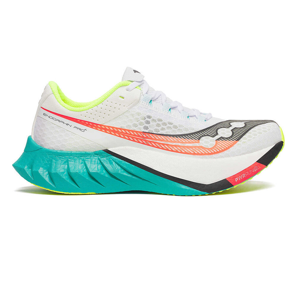 Saucony Endorphin Pro 4 Men's Running Shoes - White/Mutant