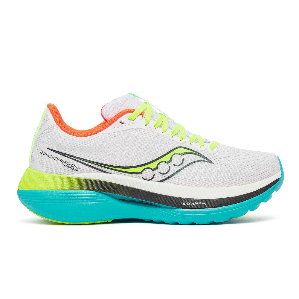 Saucony Endorphin Women's Running Shoes - White/Mutant