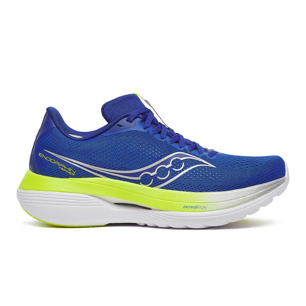 Saucony Endorphin Trainer Men's Running Shoes - Lapis/Citron